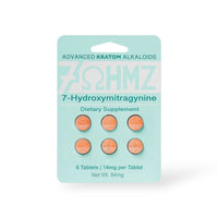 7OHMZ 6 tablets - 7-Hydroxymitragynine 14mg