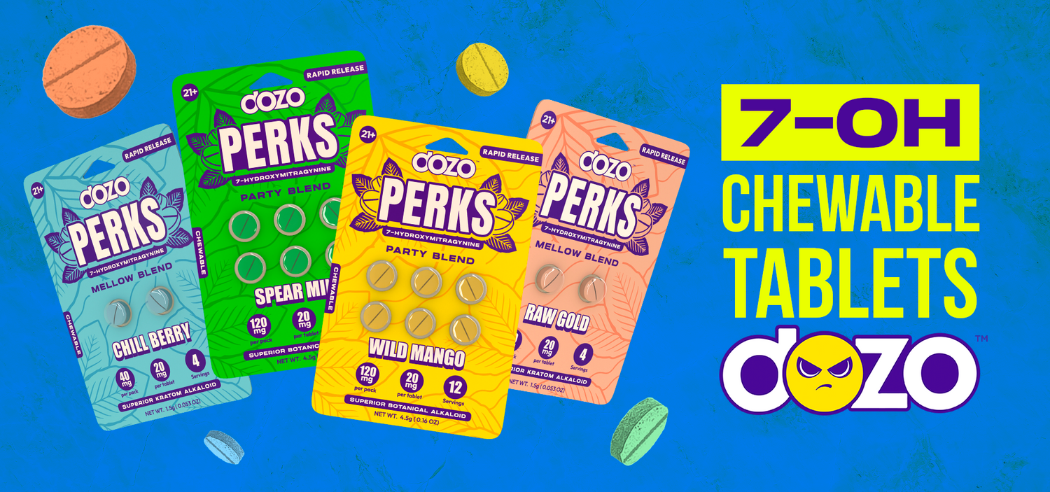 Perks Dozo 2 count & 6 count in all 4 flavors