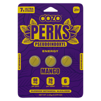 Dozo Perks Chewable Tablets – Mango (Energy)