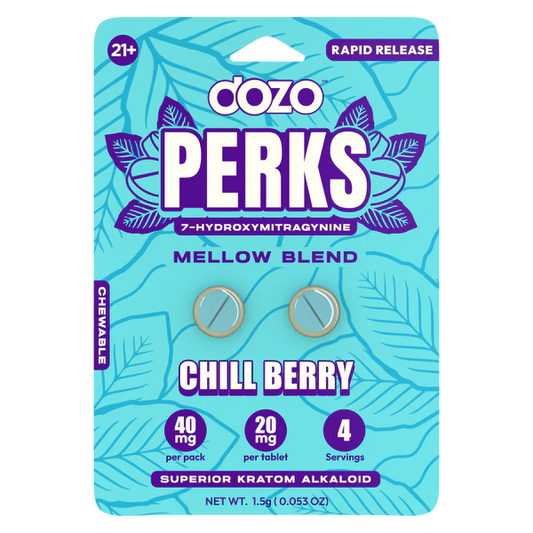 Dozo Perks Chill Berry 40 mg per pack