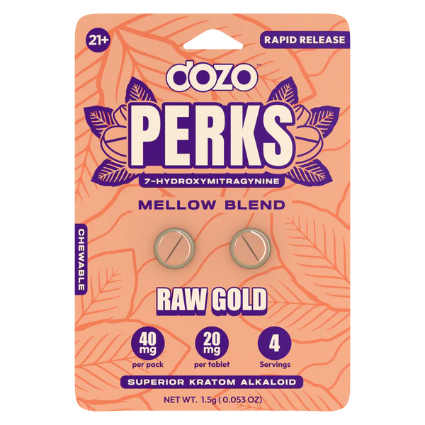 Dozo Perks Mellow Blend 40 mg per pack