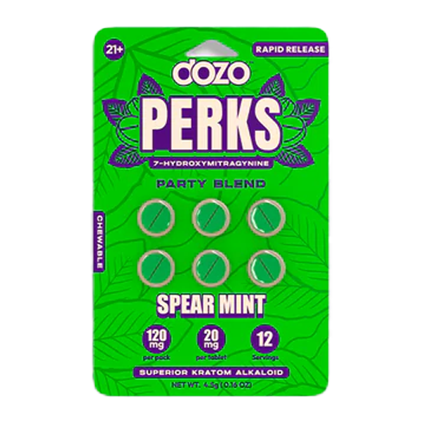 Dozo Perks Spear Mint healthy lifestyle energy capsules