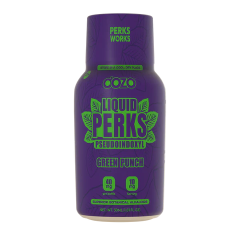 Dozo Perks Liquid Strawberry Lemonade - A kratom-infused natural energy drink