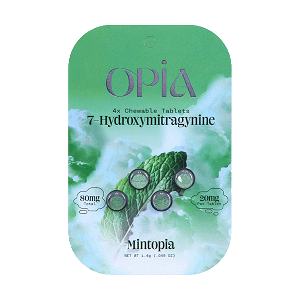 OPiA 7Ohm Chewable Tablets Mintopia flavor 4ct