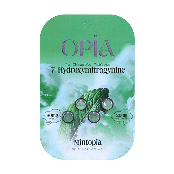 Opia 4 chewable tablets - mintopia