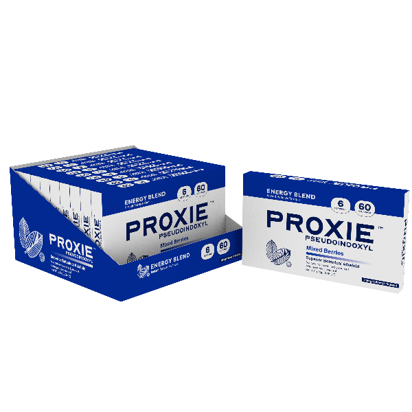 Proxie Energy Blend – Mixed Berries product box