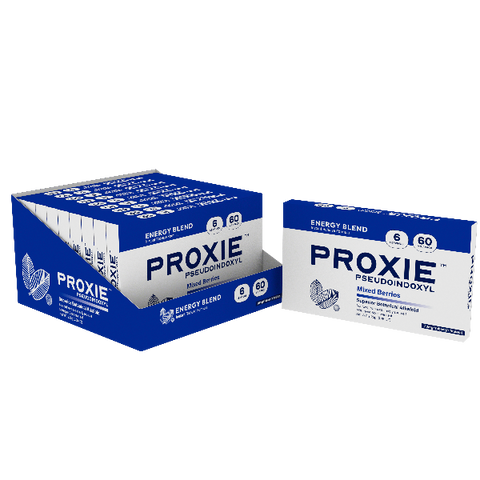 Proxie Energy Blend – Mixed Berries product box
