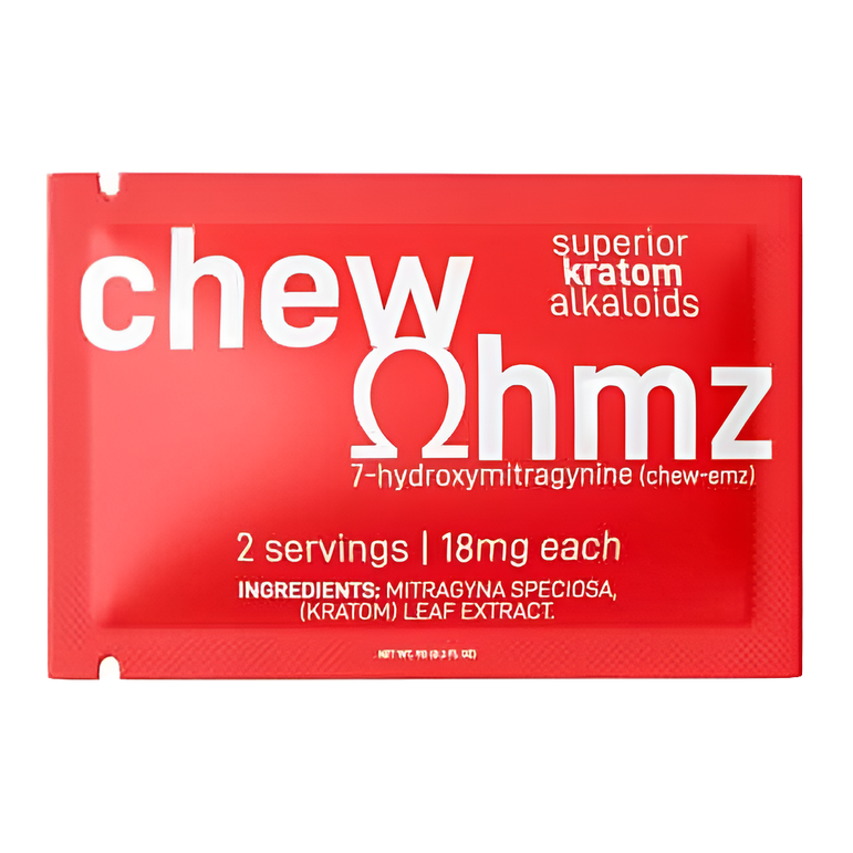 Potent 7-Hydroxymitragynine Gummies by Chew Ohmz for natural stress relief