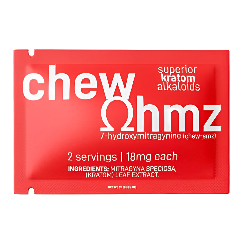 Potent 7-Hydroxymitragynine Gummies by Chew Ohmz for natural stress relief