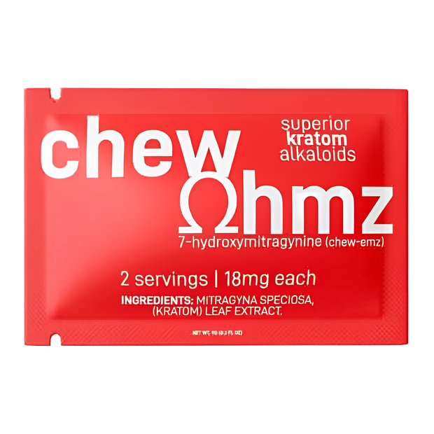 Potent 7-Hydroxymitragynine Gummies by Chew Ohmz for natural stress relief