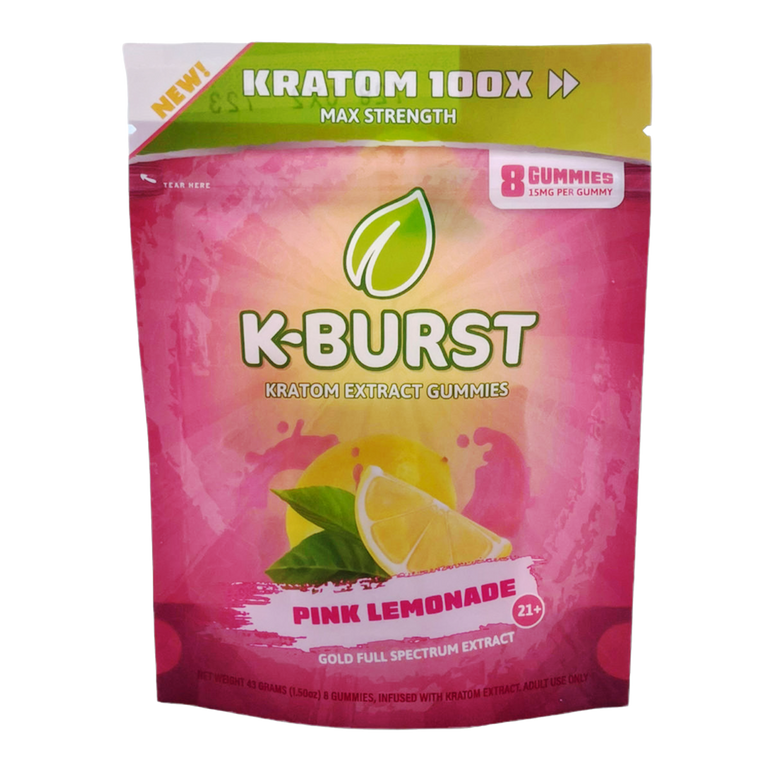 K burst gummies Pink lemondae 15 MG