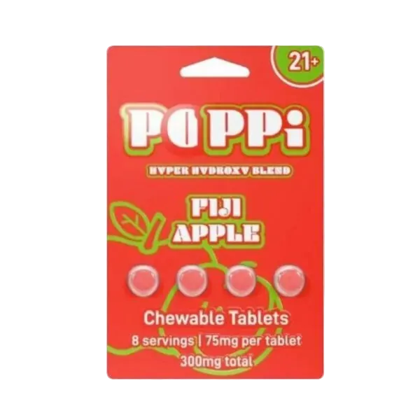 Poppi - Fiji Apple 4ct 75mg 300TMG